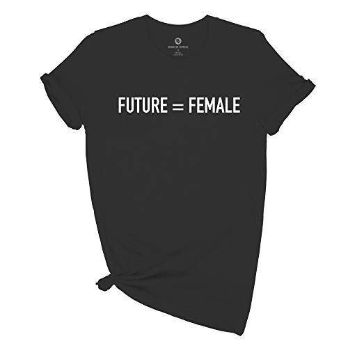 BROOKLYN VERTICAL Future = Female Cute T-Shirt for Girls,Ladies