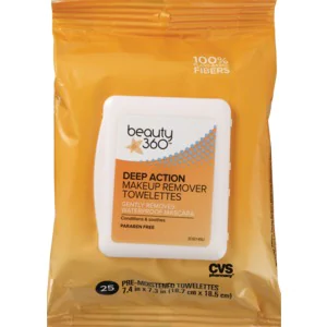 Beauty 360 Deep Action Makeup Remover Towelettes, 25ct - Picture 1 of 1