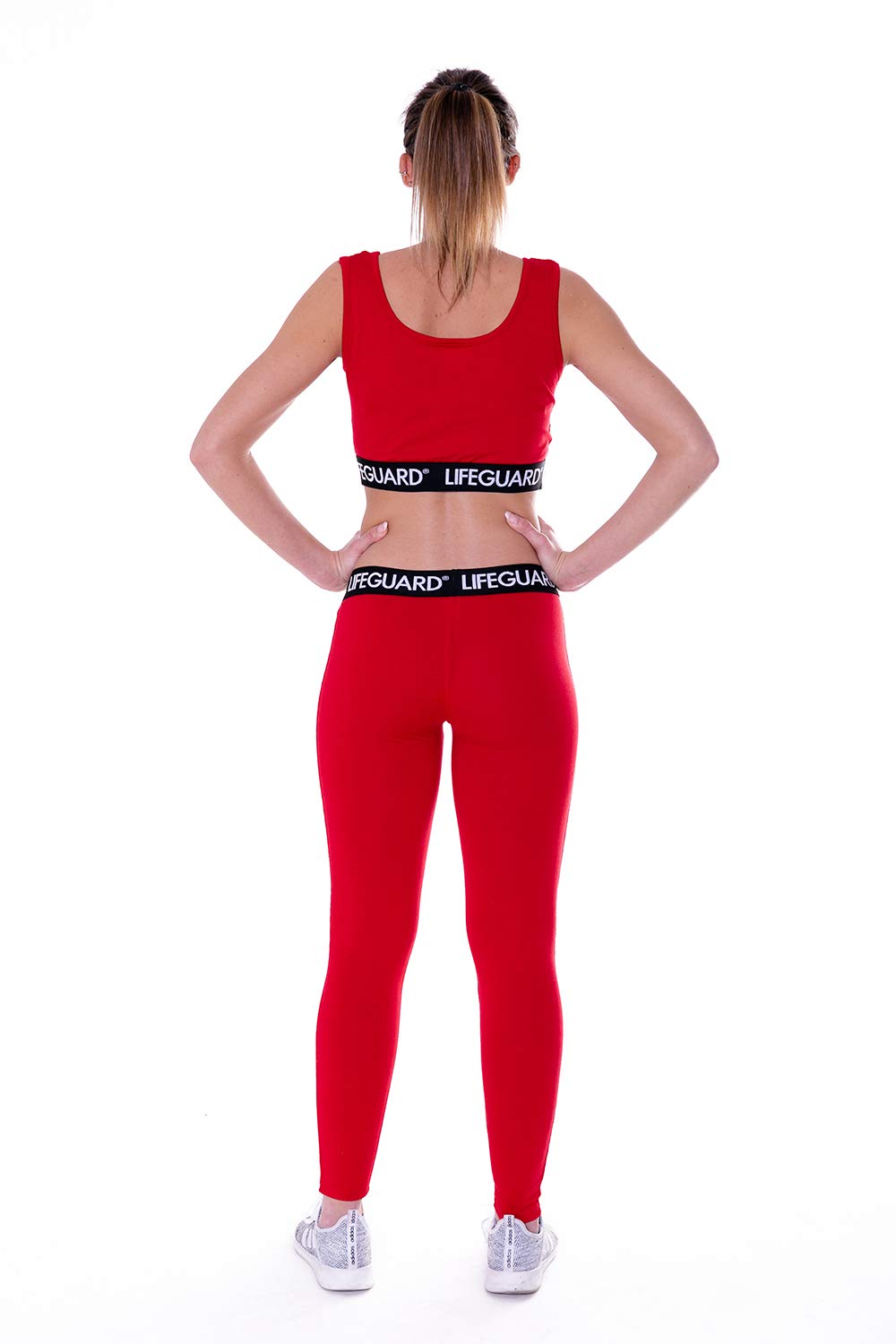 Lifeguard Officially Licensed Womens Ladies Sports Bra And Legging Set