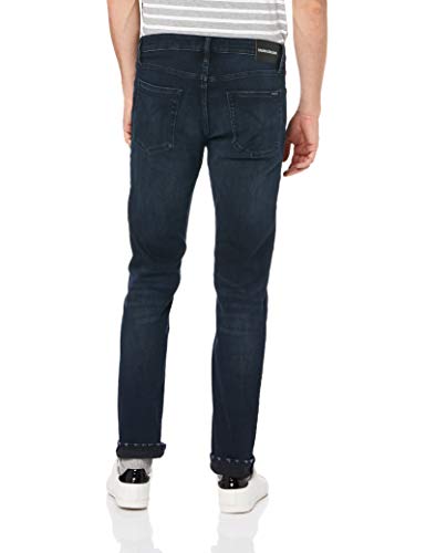 Calvin Klein Men's Slim Fit Jeans, Boston Blue/Black, 32W x 30L | eBay