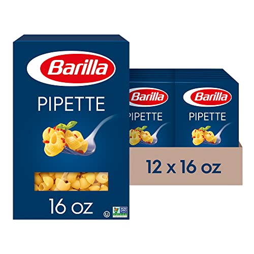 Barilla Pipette Pasta, 16 oz. Box (Pack of 12) - Non-GMO Pasta Made with  Duru... 76808002782 | eBay