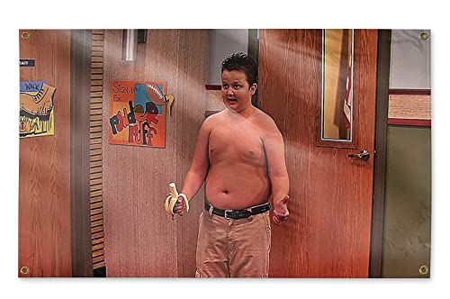 Shirtless Gibby Icarly Flag 3x5 Ft Flag Fun Poster Uv Fade Resistant And Durab 2999 Picclick 0067